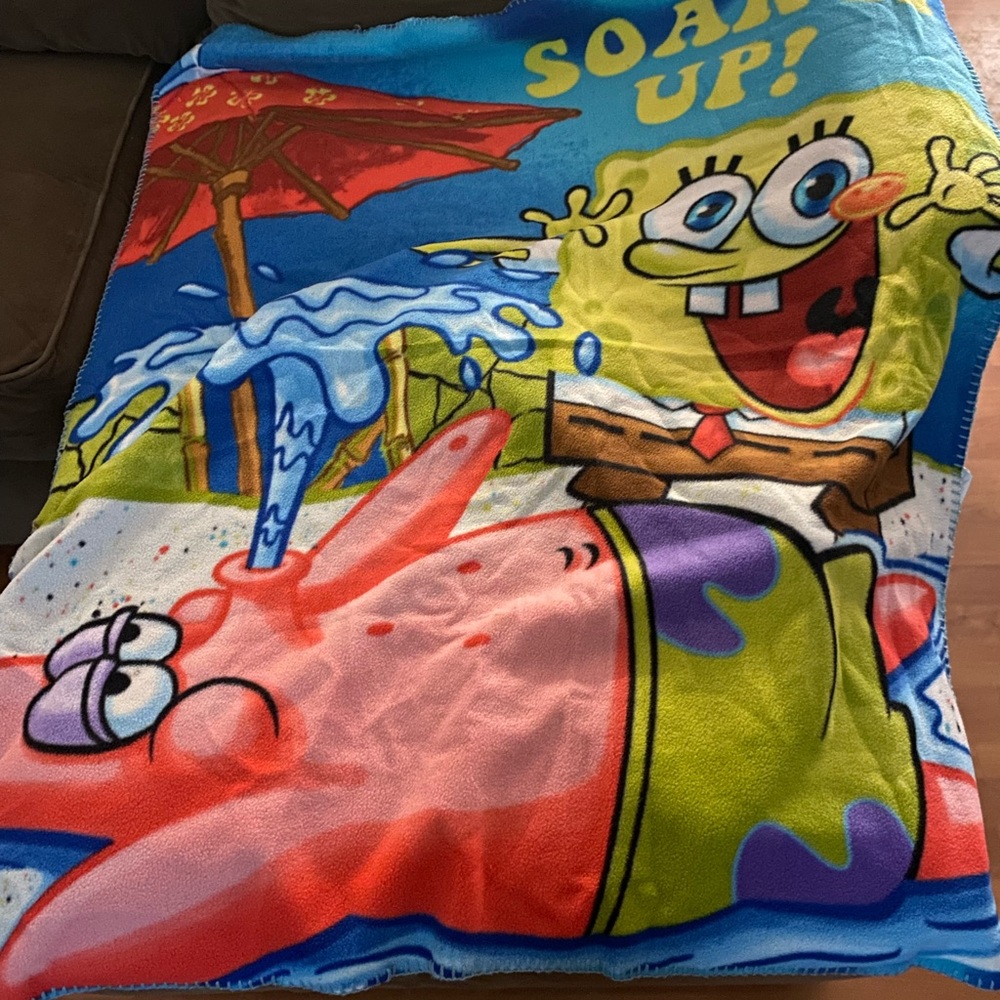 Spongebob blanket